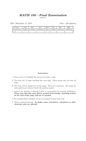 Linear Algebra - Notes summary review important for review math ...