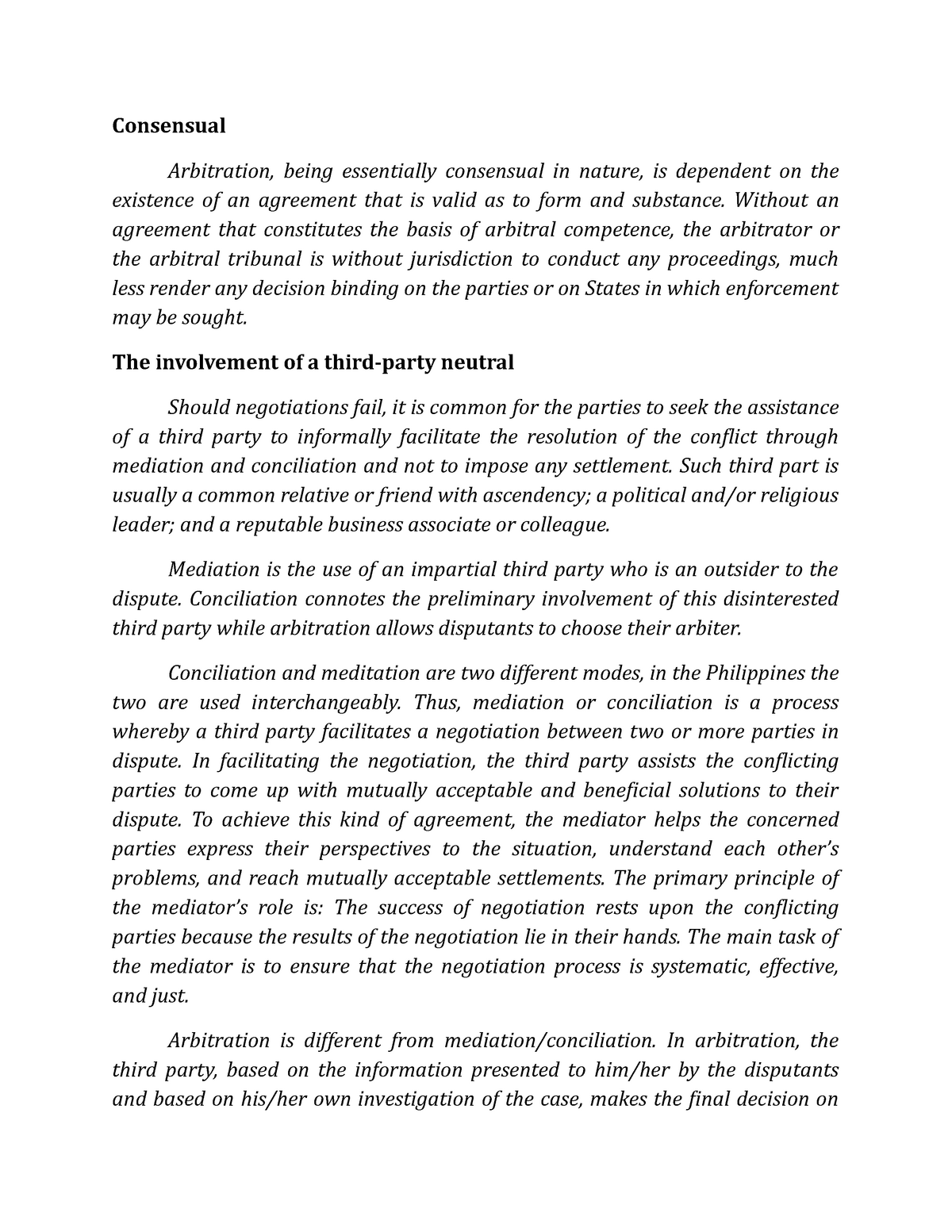phd thesis on alternative dispute resolution