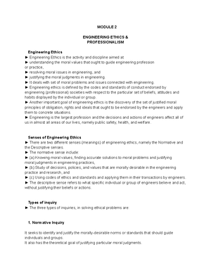 Engineering geology - Lecture notes - MODULE 1 INTRODUCTION TO GEOLOGY ...
