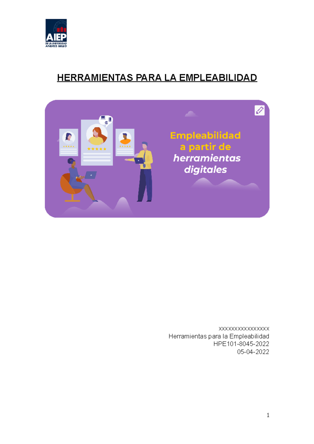 Trabajo Semana N Herramientas Para La Empleabilidad Xxxxxxxxxxxxxxxx Herramientas Para La