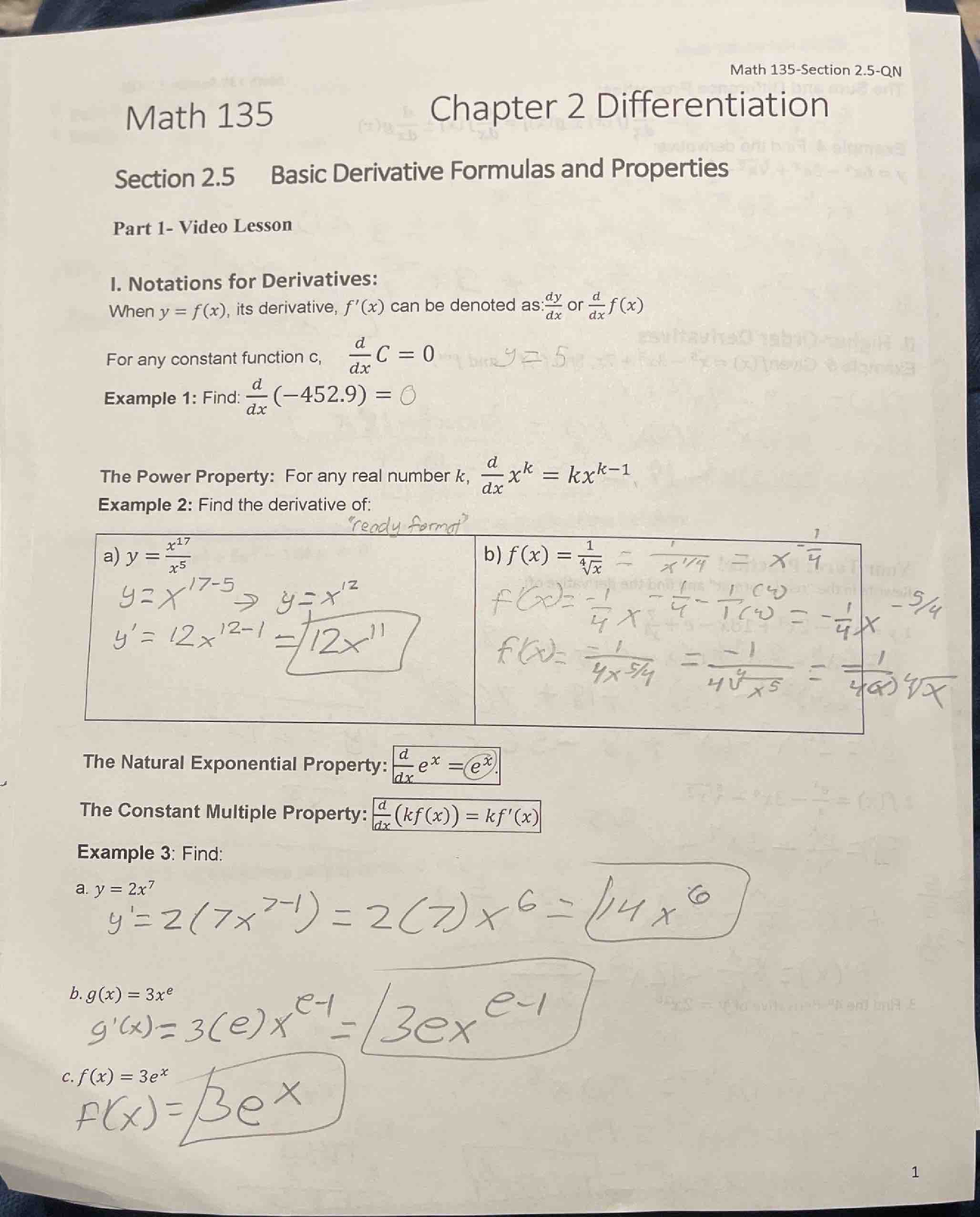 2..5 Notes - MATH 135 - Studocu