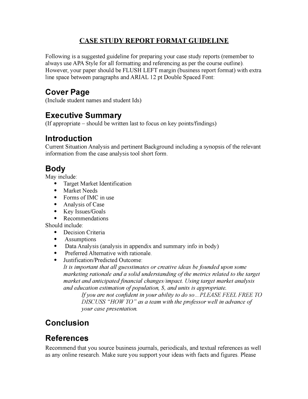 case-study-report-format-guideline-business-law-studocu