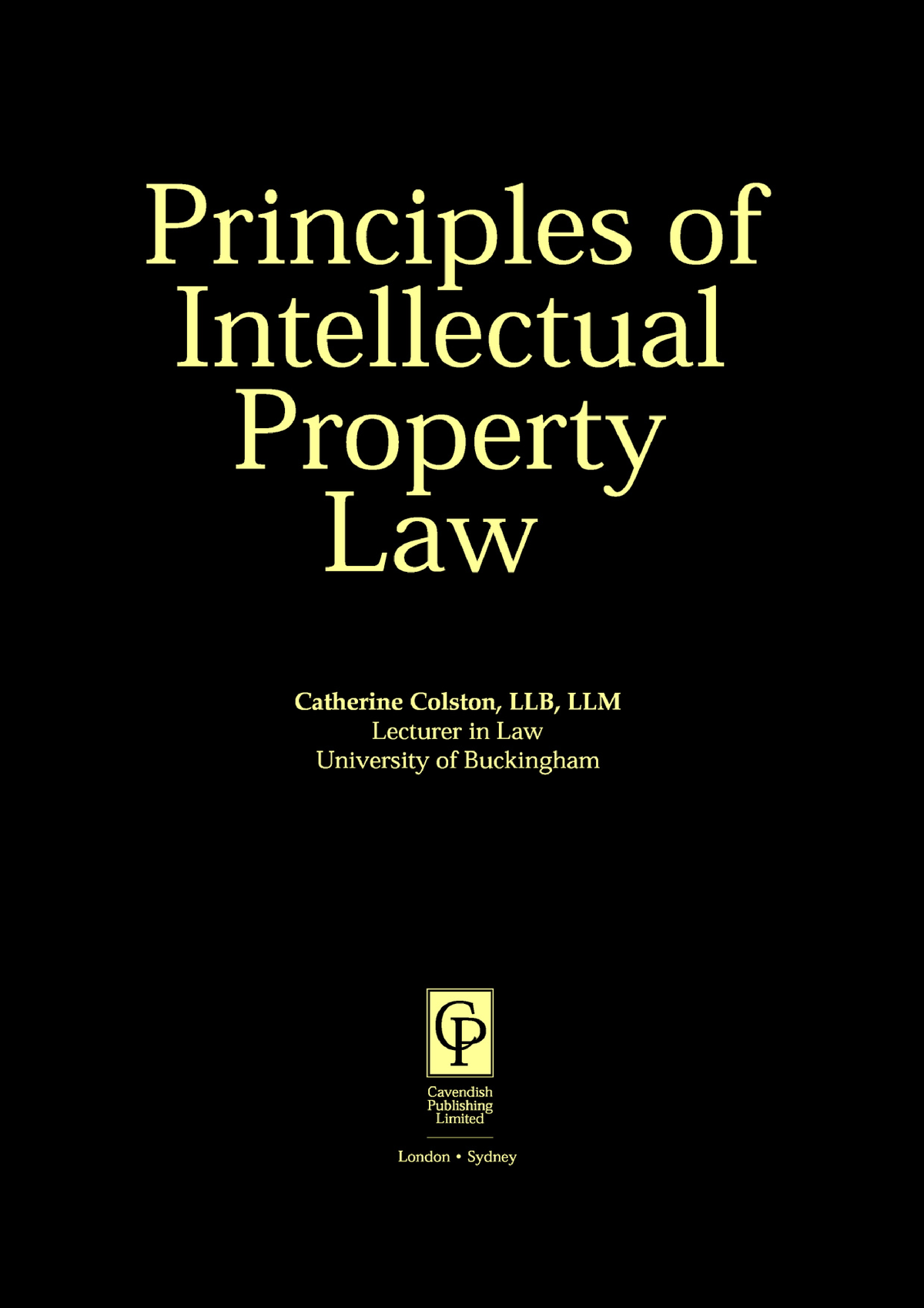 phd intellectual property law