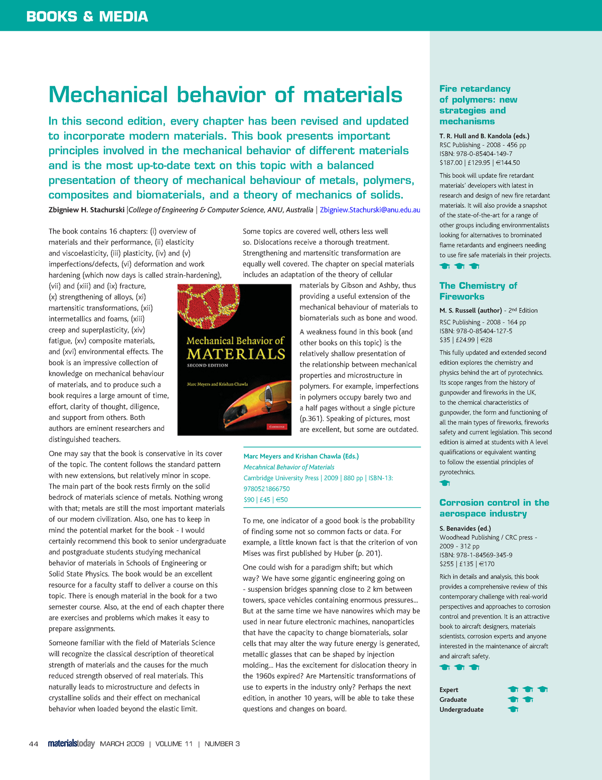 Mechanical Behavior Of Materials - The Book Is An Impressive Collection ...