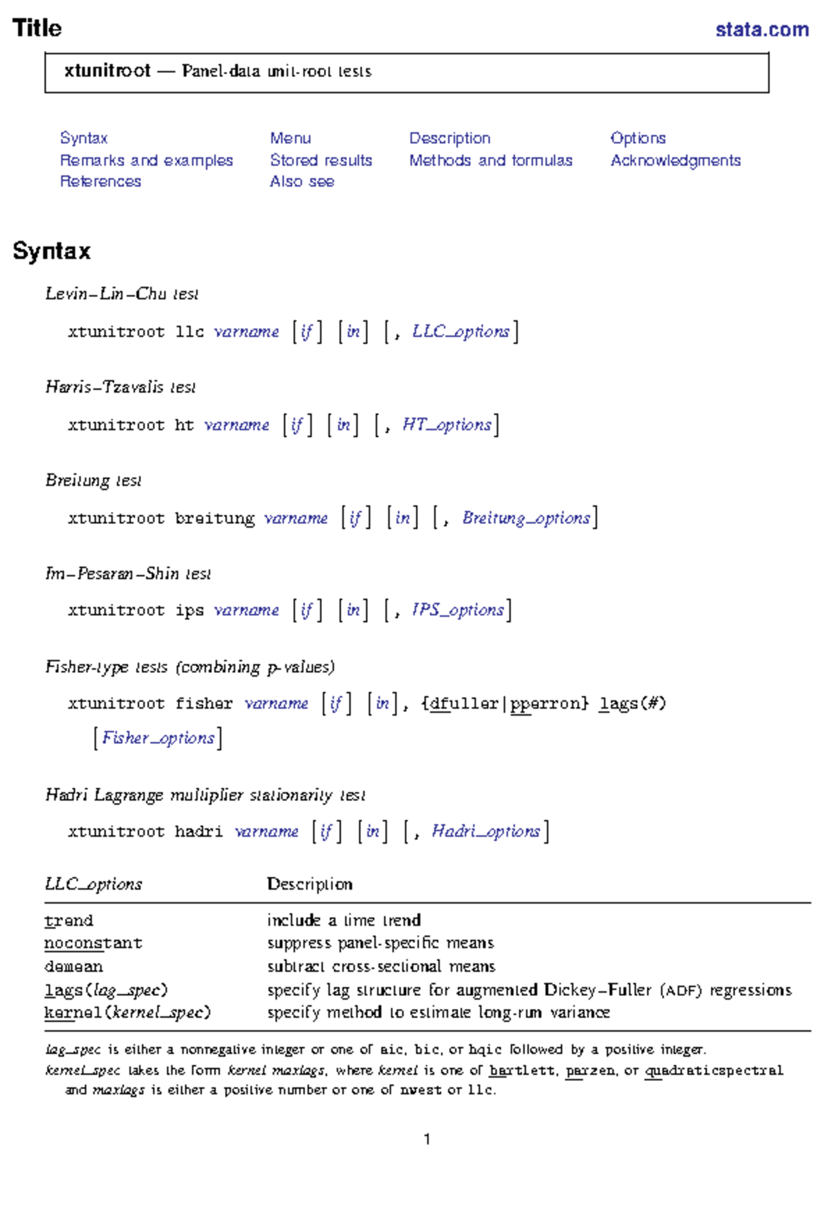 xtxtunitroot-helpful-title-stata-xtunitroot-panel-data-unit-root