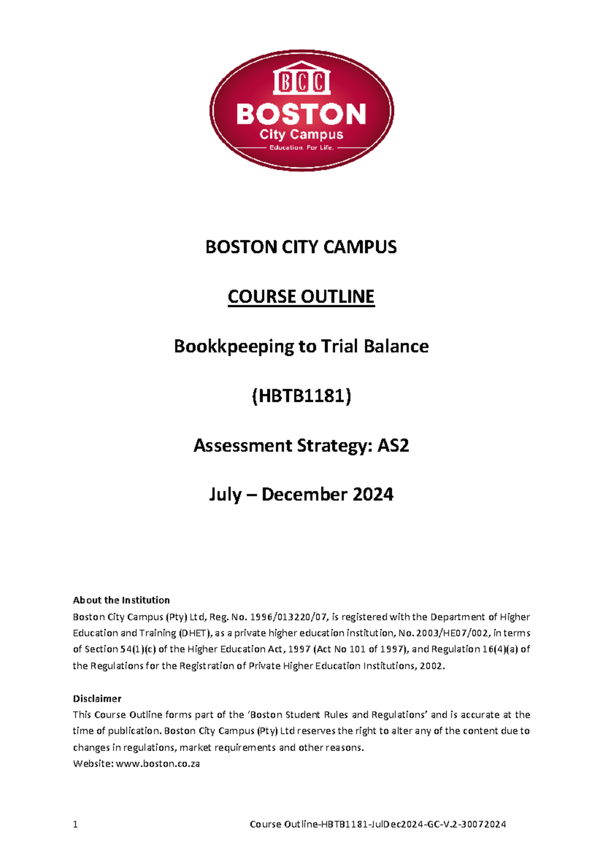 hbtb1181-jul-dec2024-course-outline-boston-city-campus-course-outline