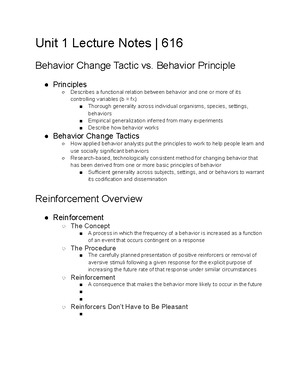 Unit 5-3 Stimulus Equivalence and Derived Relations Lecture Notes Psy ...