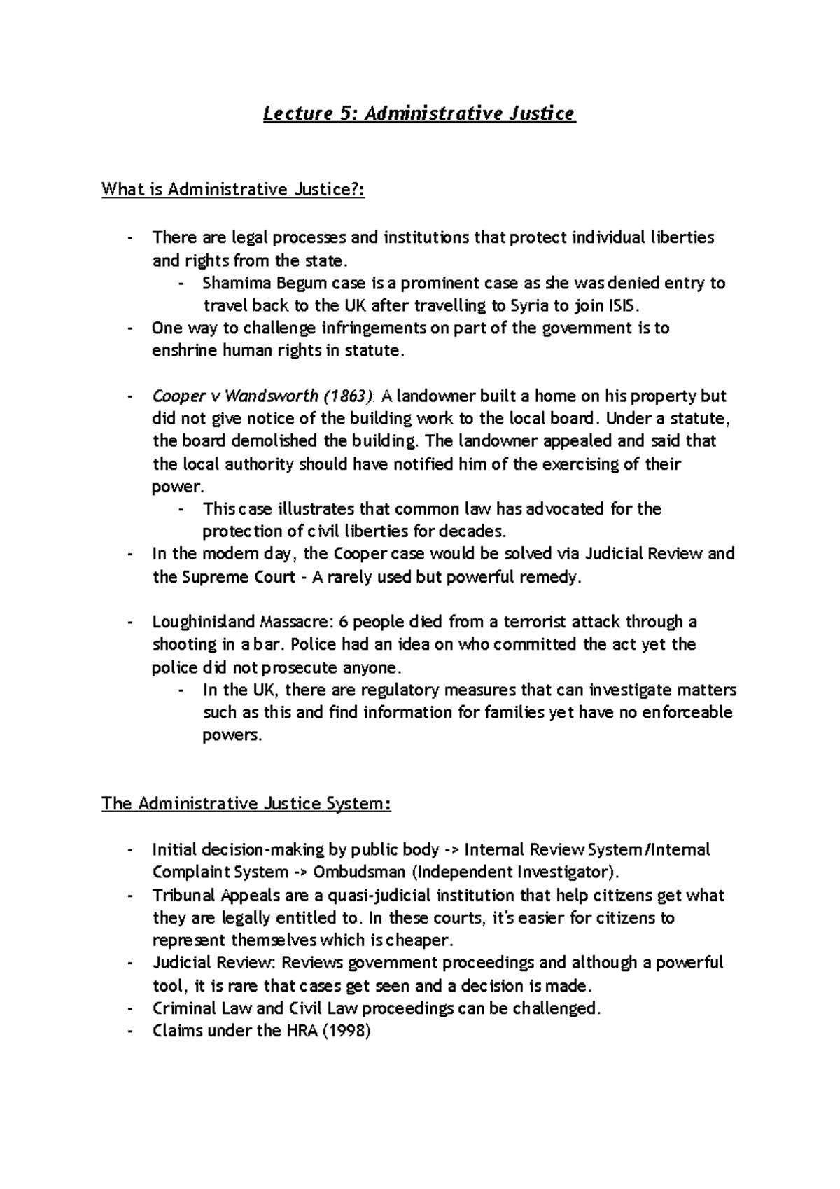 lecture-5-adminstrative-justice-lecture-5-administrative-justice