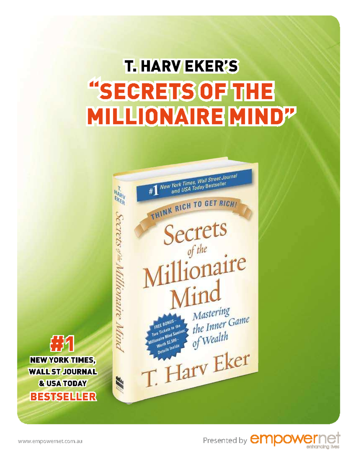 Secrets Of The Millionaire Mind Audiobook Mp3 Download Secrets of the Millionaire Mind - empowernet.com Presented by T. HARV