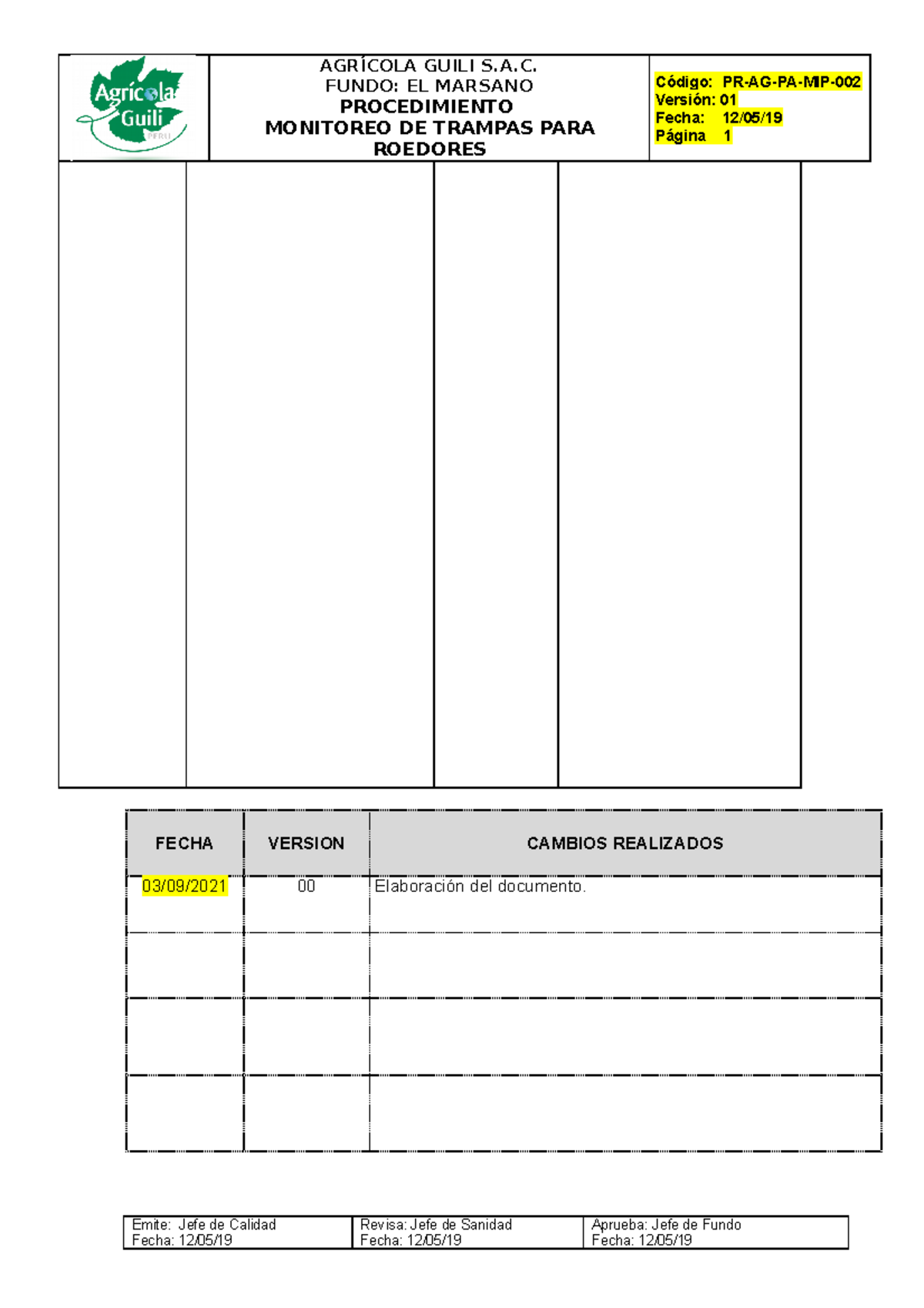 Procedimiento DE Monitoreo DE Trampas PARA Roedores Anatomía y