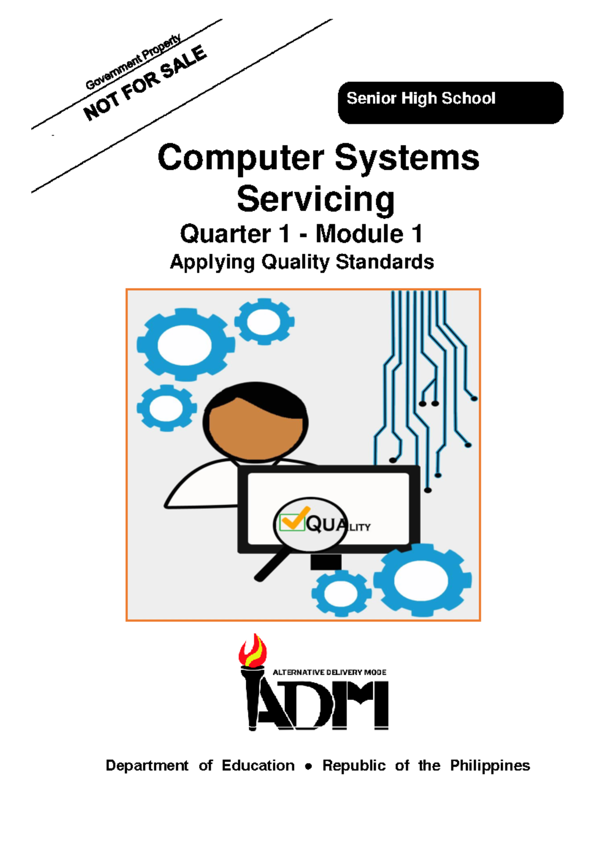 S-CSS11 Q1 Mod1 AQS-Grade-11 - NOT Computer Systems Servicing Quarter 1 ...