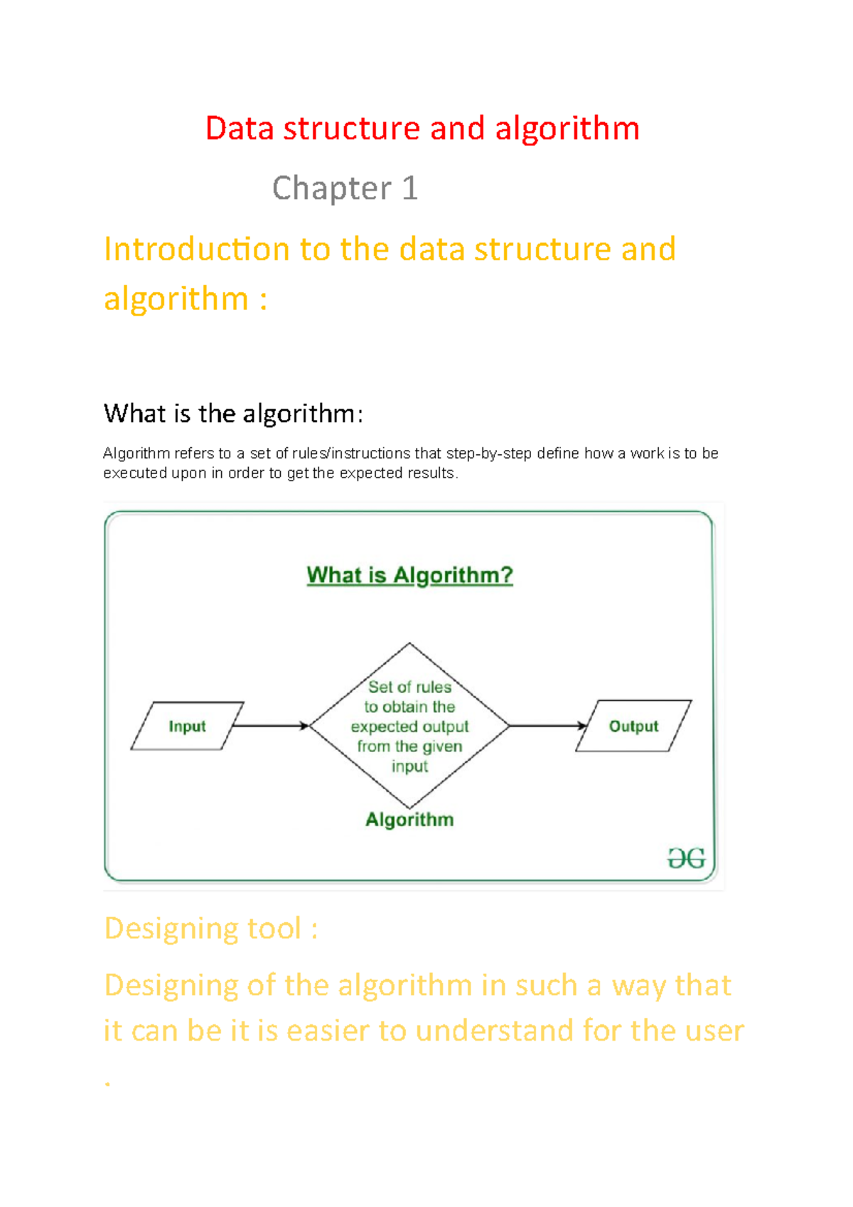 Data Structure And Algorithm - Data Structure And Algorithm Chapter 1 ...