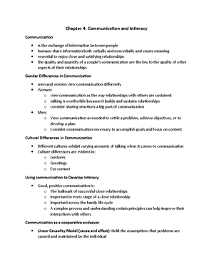 Chapter 2 Notes - Chapter 2: Cultural Diversity and Diversity in Family ...