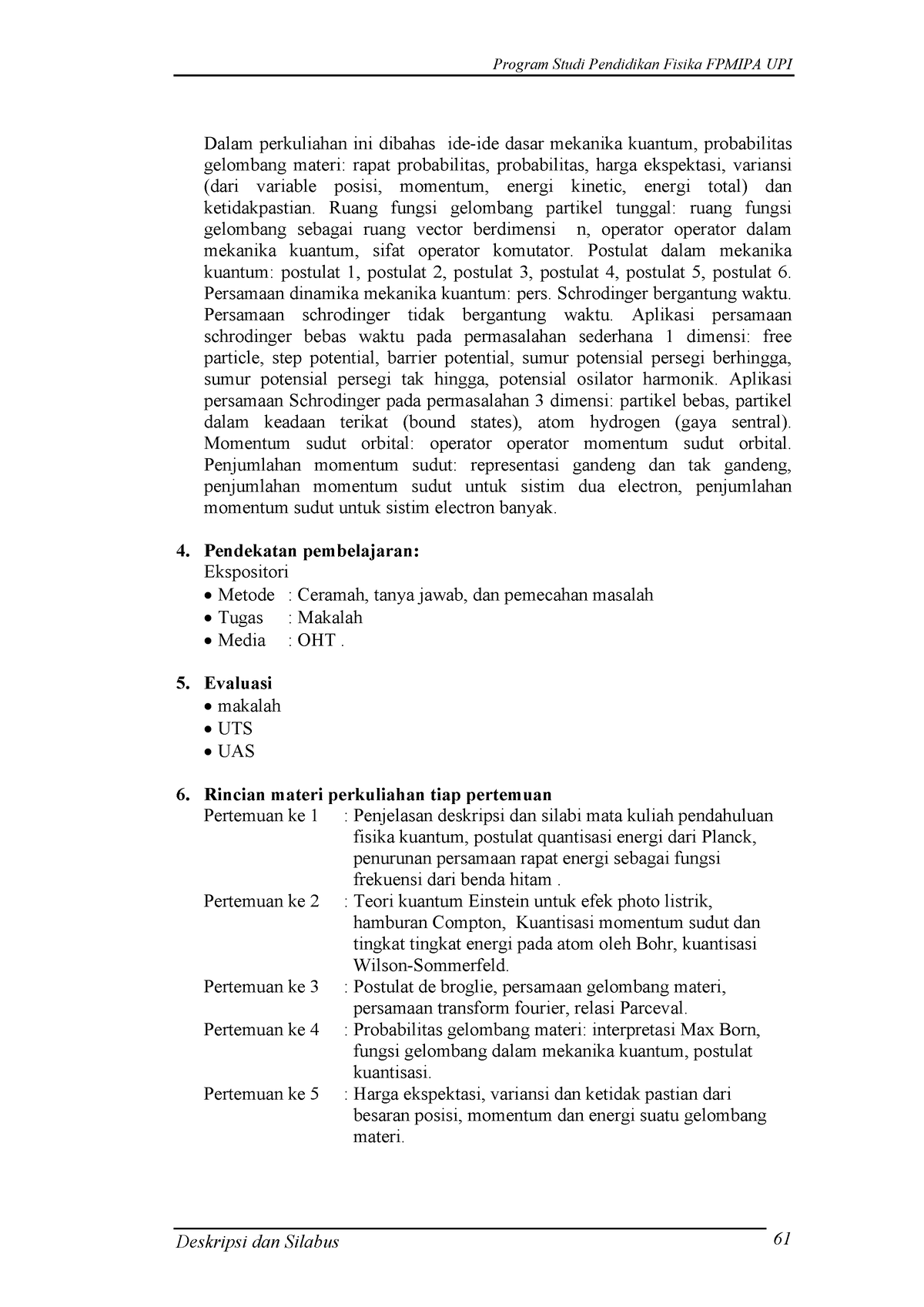 Silabus Pendidikan-32 - $ Dalam - Studocu