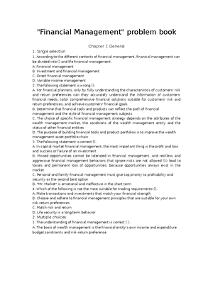 Management exercises - Tasks to be completed - Management exercises 1 ...