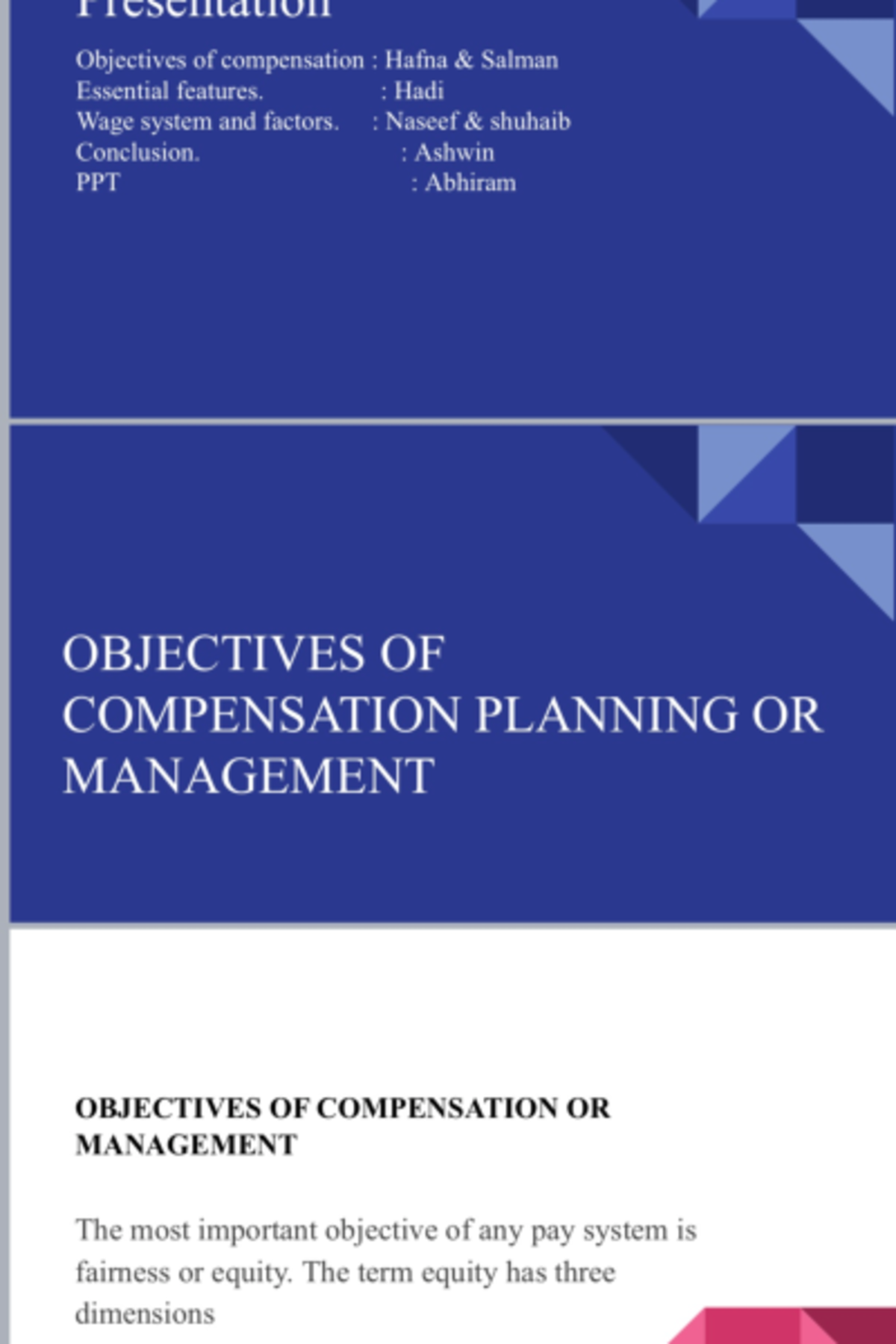 What Are The Objectives Of Compensation Planning