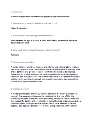 PSYC 130 Exam #3 Warmup - Transmuting Internalization When we ...