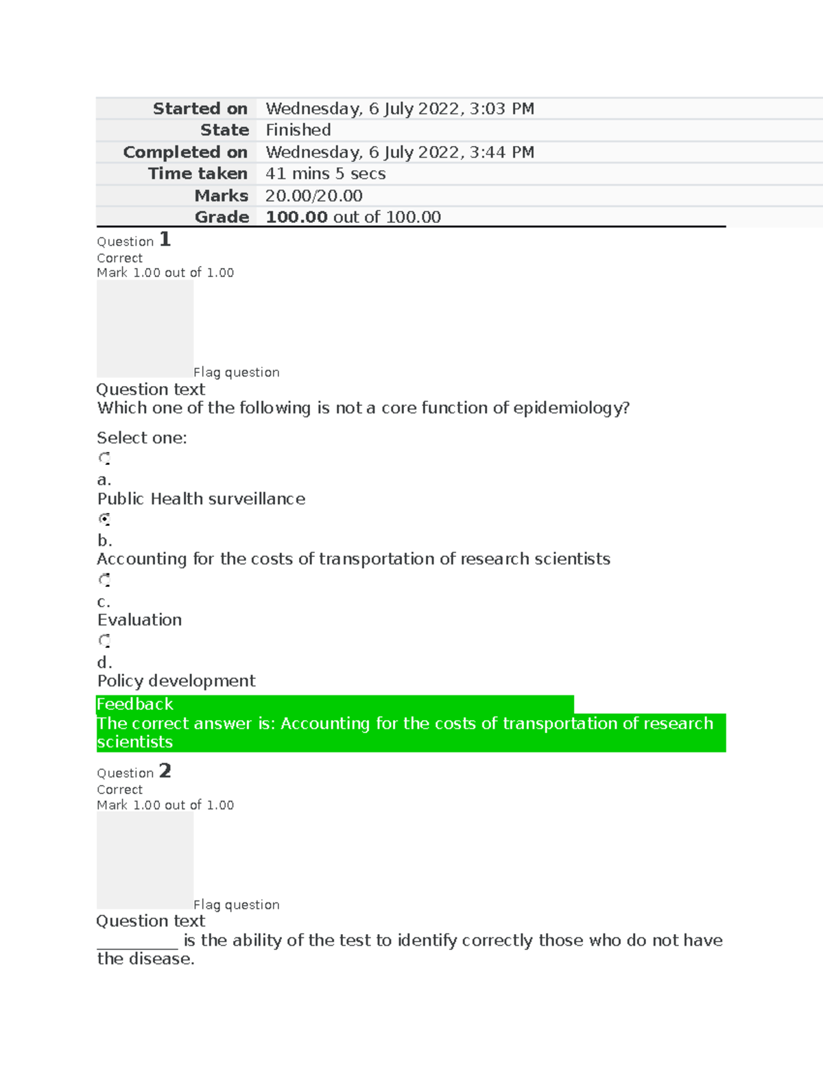 HS 3311 Graded QUIZ UNIT 3 - Started On Wednesday, 6 July 2022, 3:03 PM ...