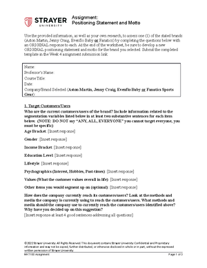Ke Andrea Rogers WRK100 Week8 Development Plan - Week 8 Assignment ...