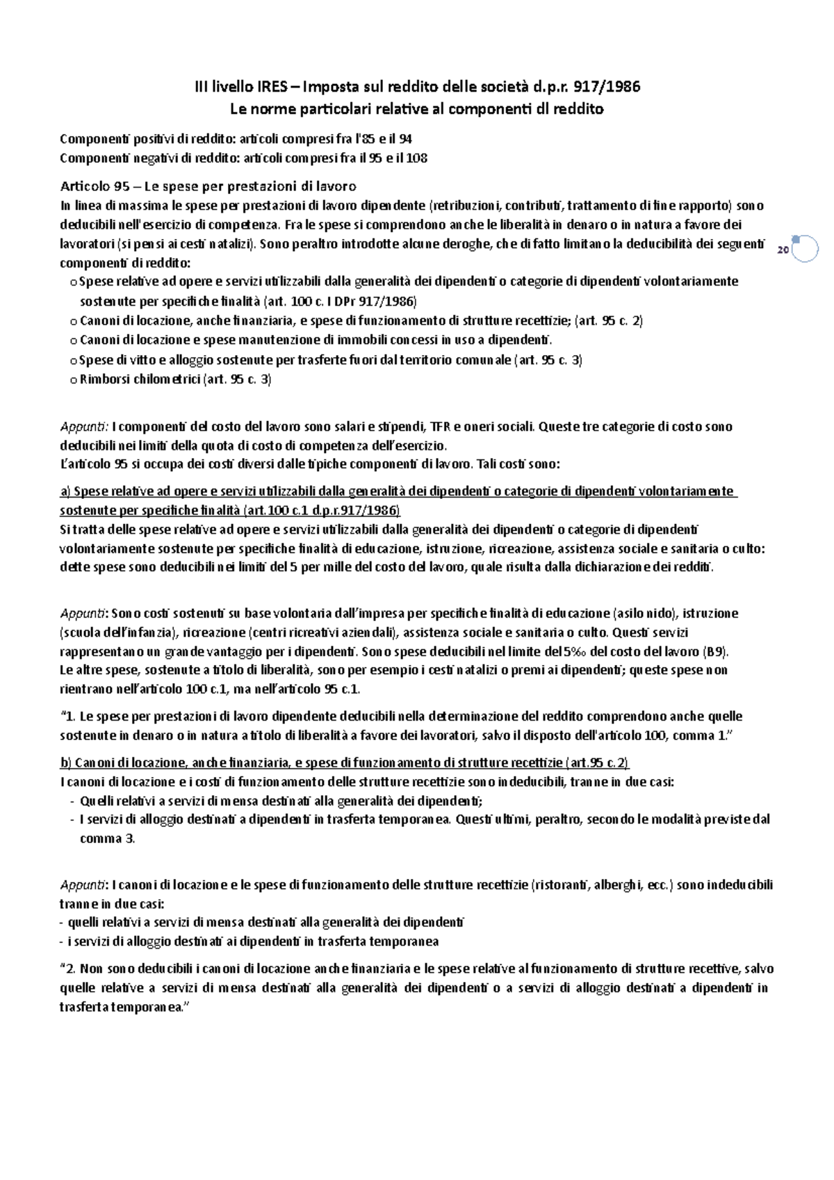ires imposta diretta o indiretta