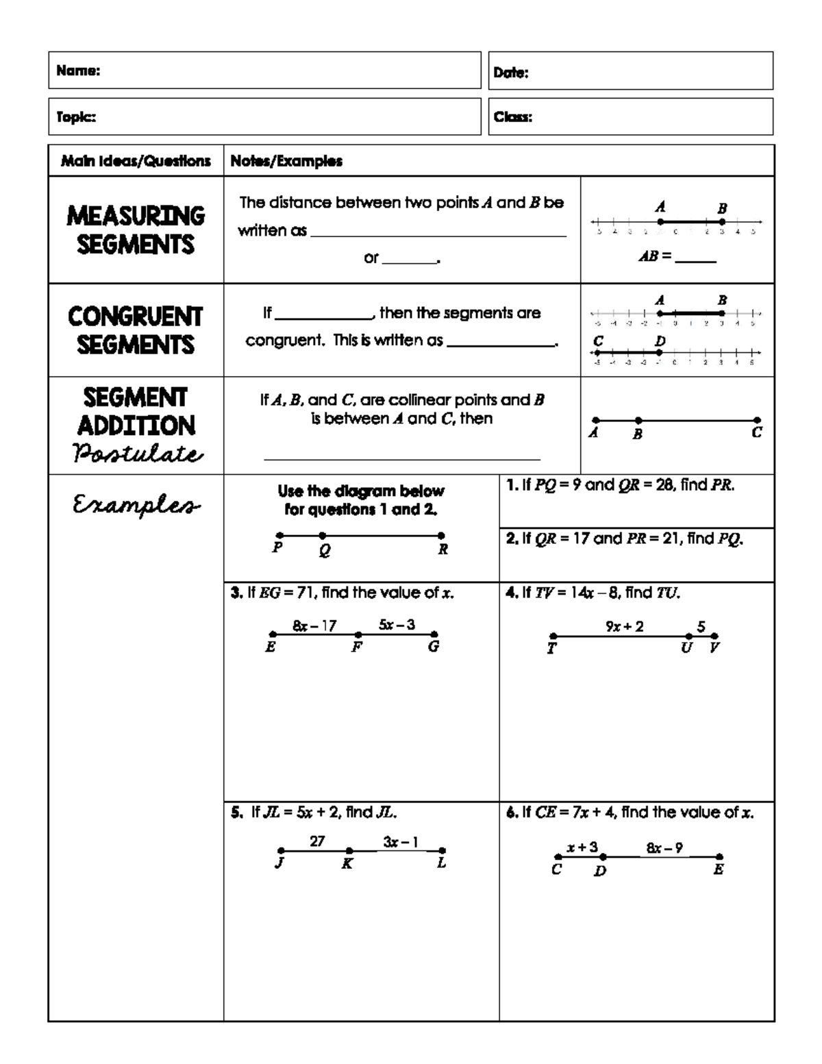 12 Notes Geometry Work Geo22 Studocu