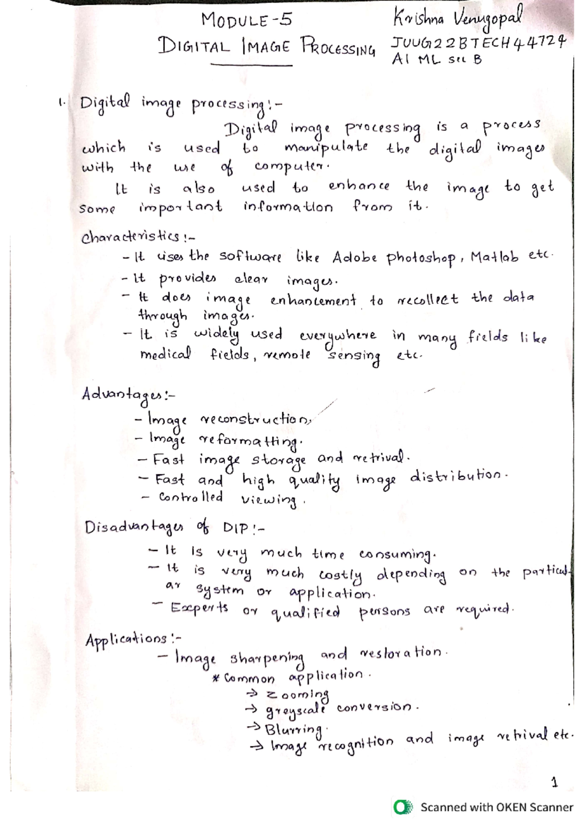 Digital Image Processing - Basic Electrical And Electronics Engineering ...
