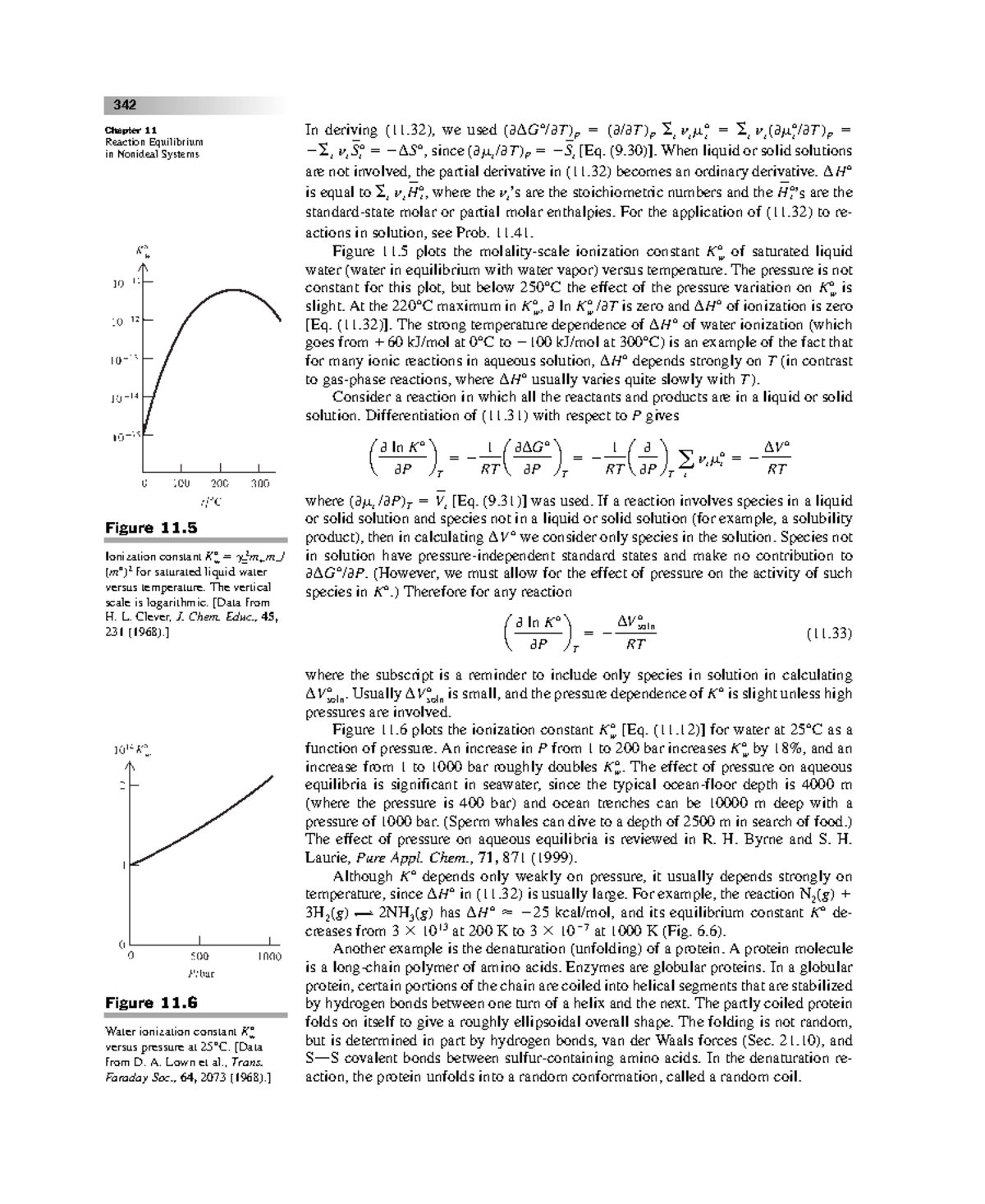 Physical Chemistry, 6th Edition-37 - Chapter 11 Reaction Equilibrium in ...