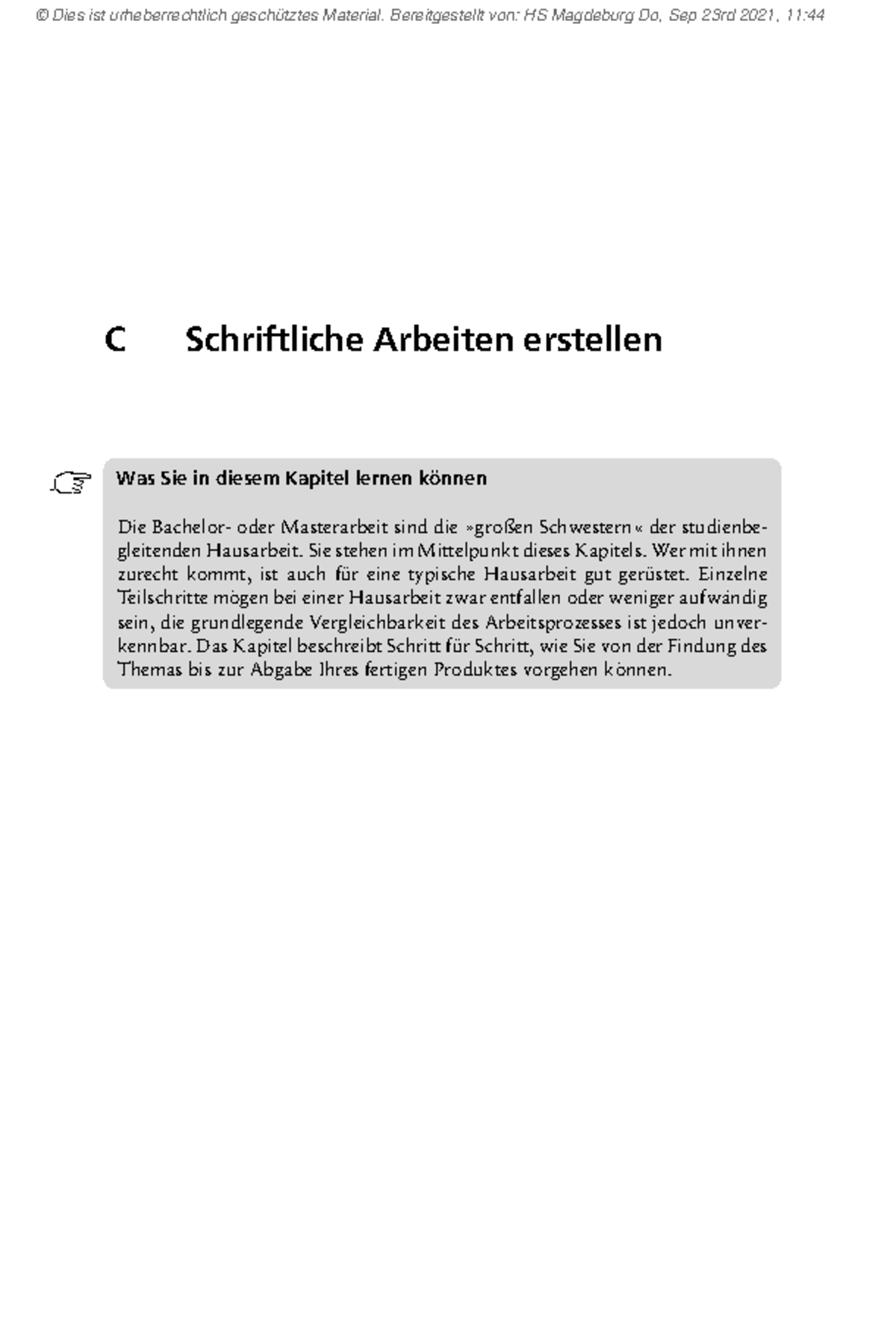Schriftliche Ausarbeitung 5. Pk Musterbeispiel Soziale Arbeit studieren C Schriftliche Arbeiten erstellen-2 - C