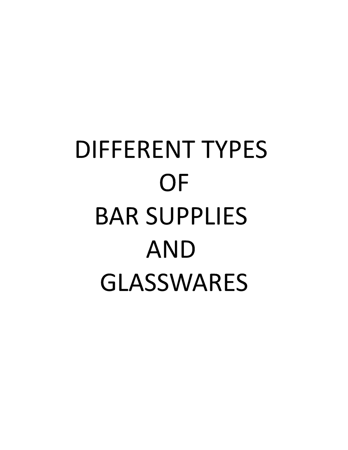 bar-supplies-and-beverages-different-types-of-bar-supplies-and