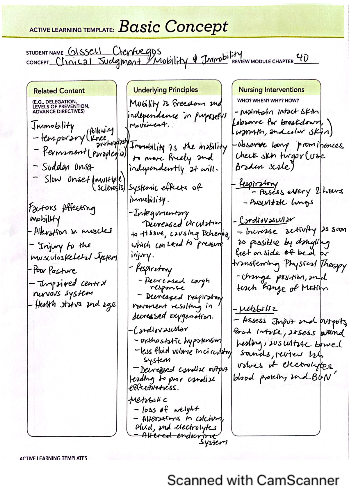 ATI Basic Concept Templates - NUR 3180 - Studocu