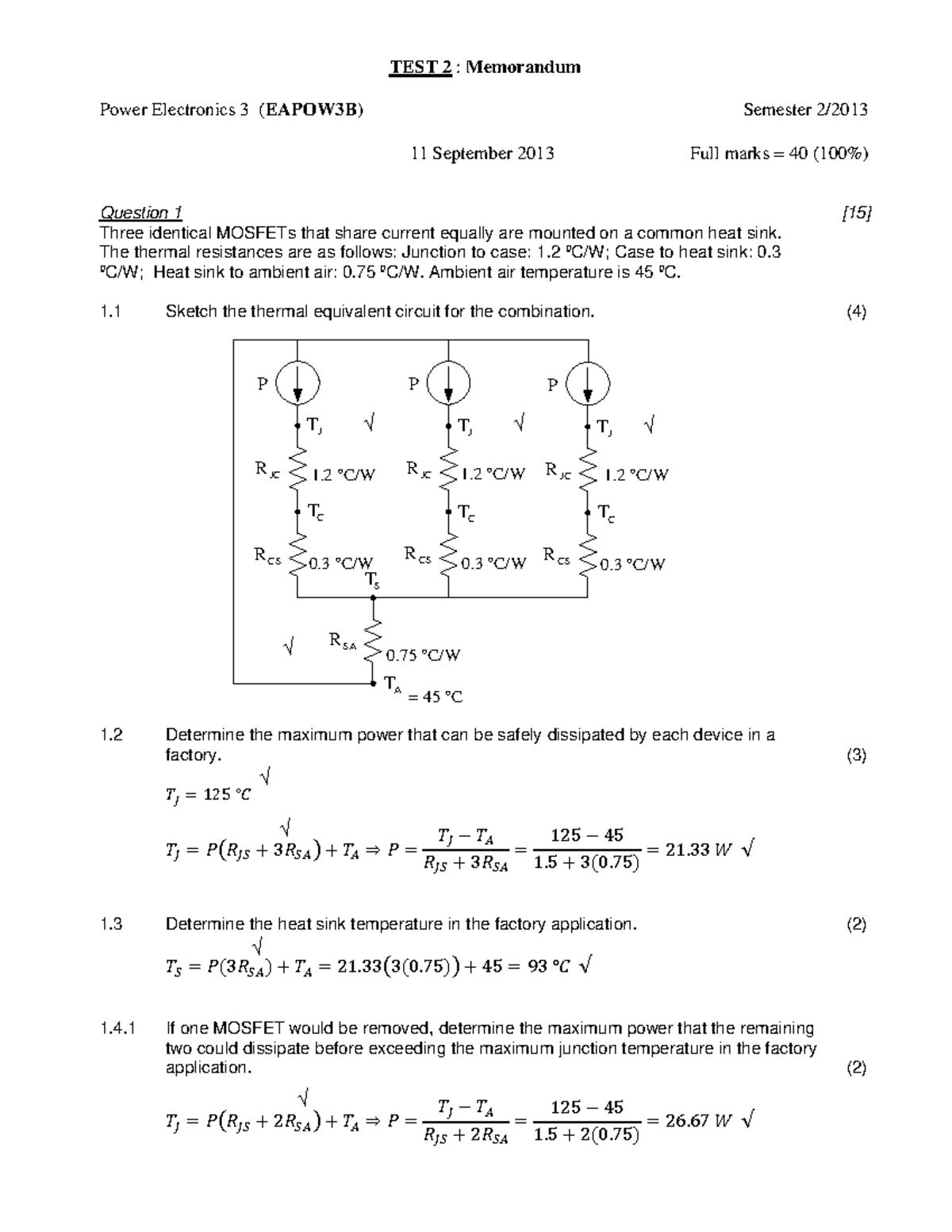 Test 2013 S2 T2 memo - TEST 2 : Memorandum Power Electronics 3 (EAPOW3B ...