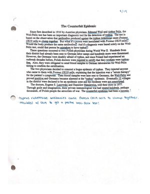 Ch. 11 Charactertizing and Classifying prokaryotes - Google Docs ...