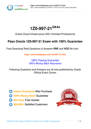 1z0-997-22 PDF Testsoftware