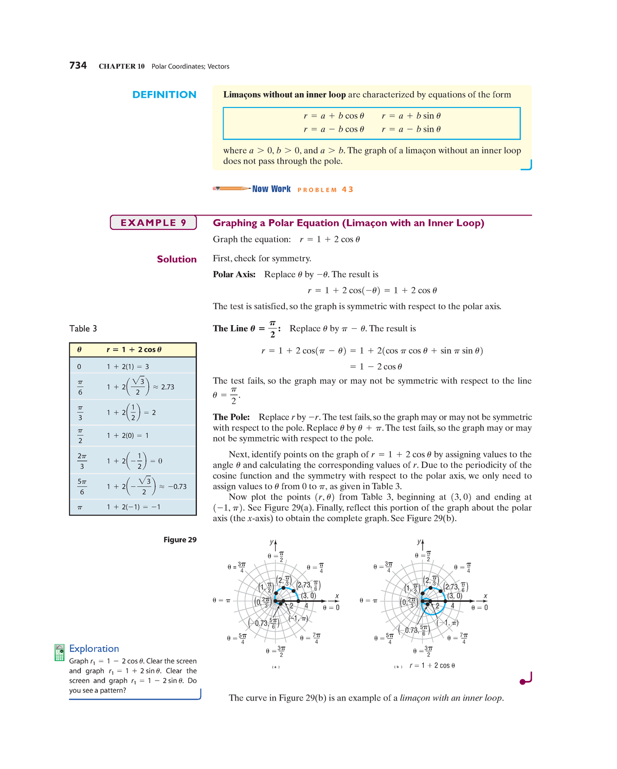 Mathematics - Algebra Trigonometry 82 - 734 CHAPTER 10 Polar ...