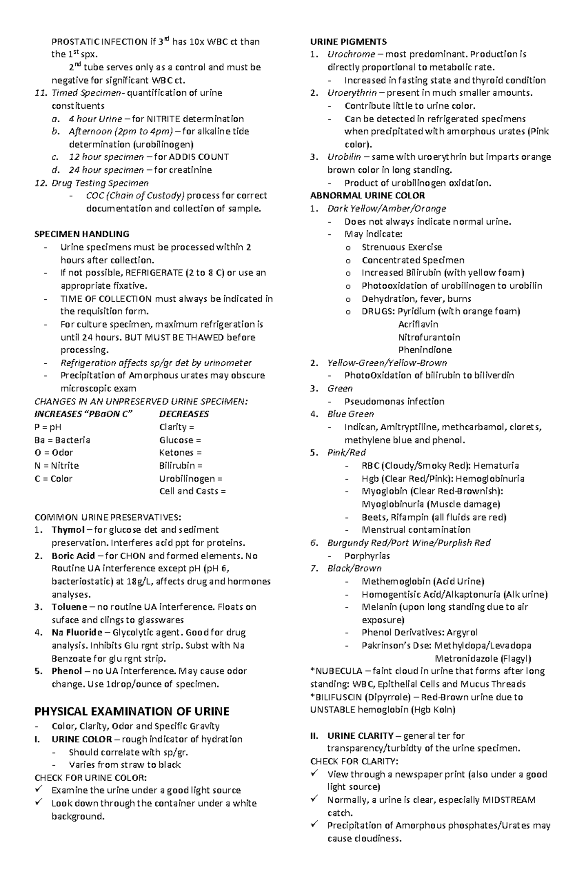 AUB F5 - review on AUBF, PART5 - PROSTATIC INFECTION if 3rd has 10x WBC ...