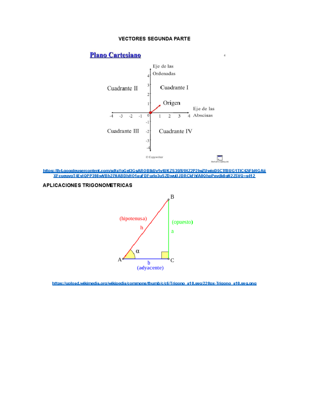 Vectores Segunda Parte Vectores Segunda Parte Studocu