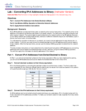 Lab Configuring Basic Switch Settings And Security Features Lab Configuring Basic Switch