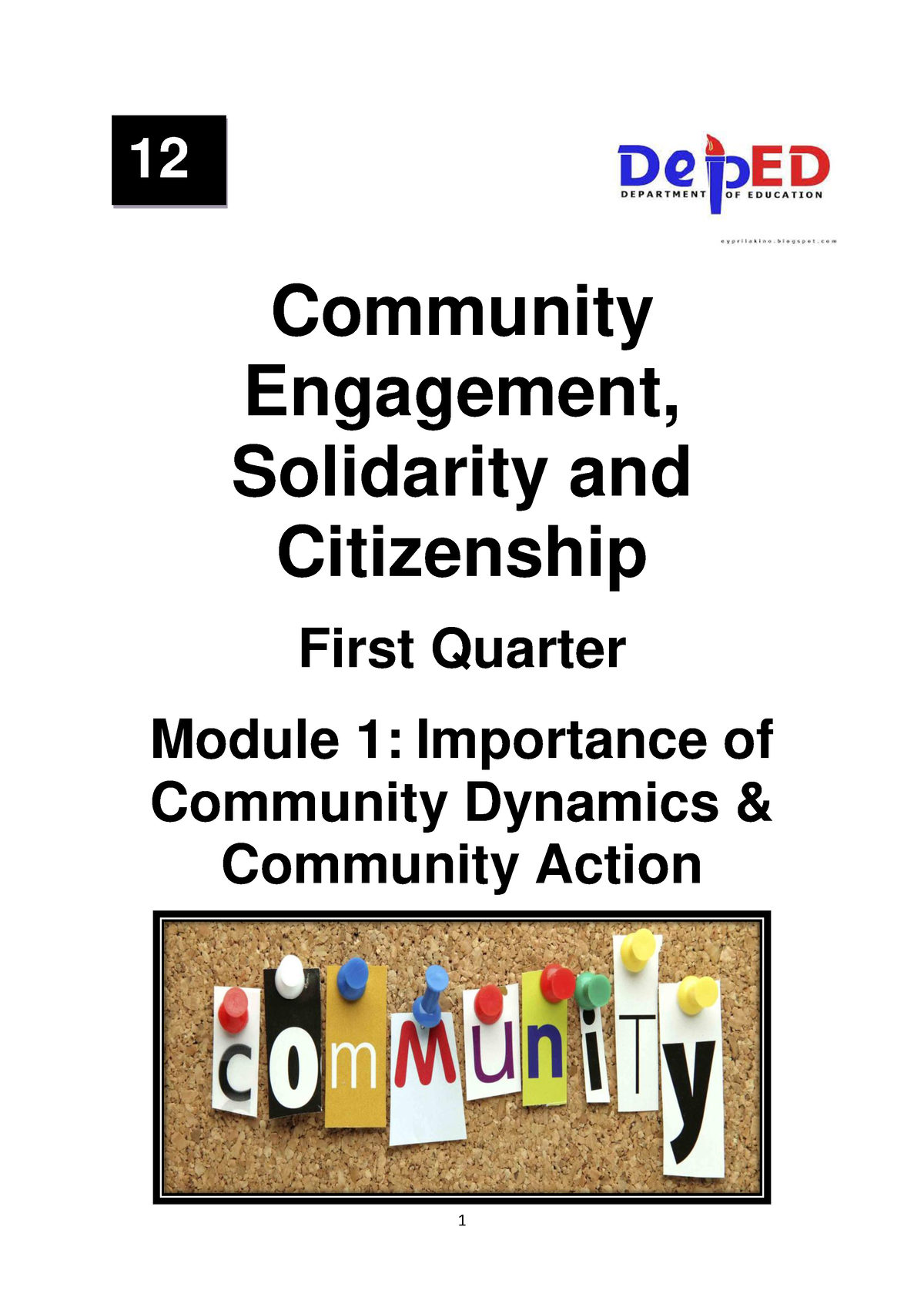 community dynamics and community action essay