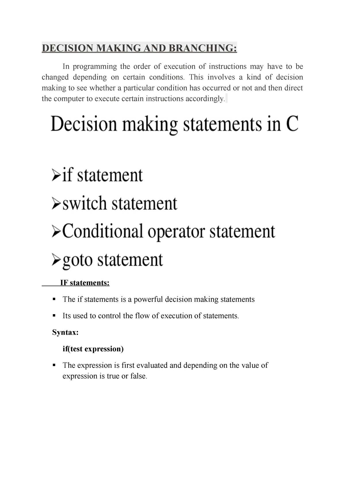 decision-making-and-branching-and-looping-decision-making-and