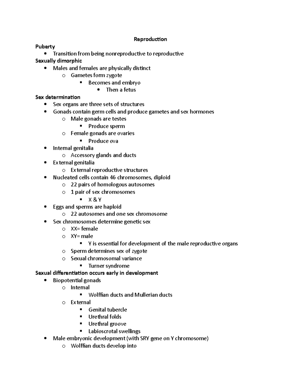 Reproduction Notes #2 - Vatnik - Reproduction Puberty Transition from ...