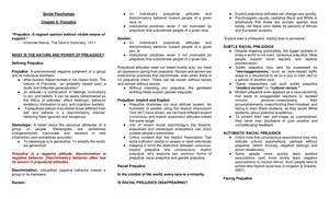 Socpsy Chapter 7 - Notes - Social Psychology Chapter 7: Persuasion ...