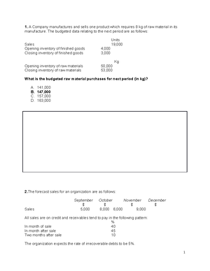 Financial Accounting Midterm Exam sample - Introduction to Financial ...