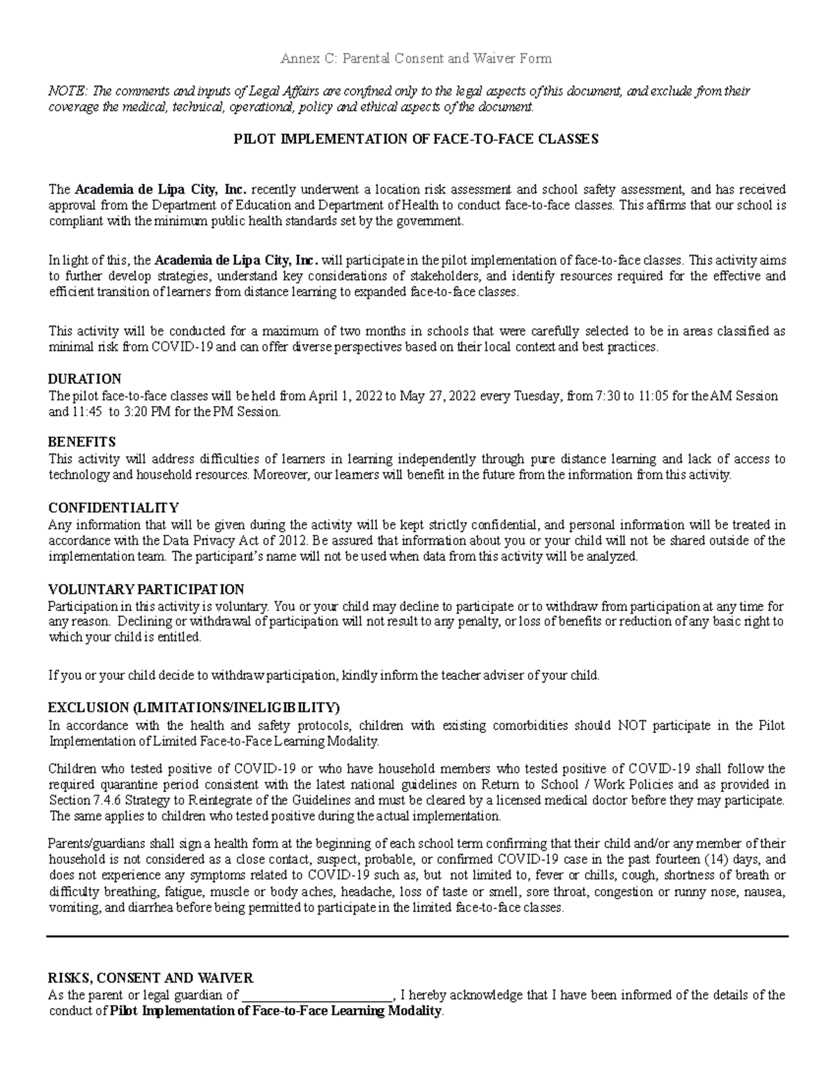 Annex-C-Parental-Consent-and-Waiver-Form GS-File File File File File ...