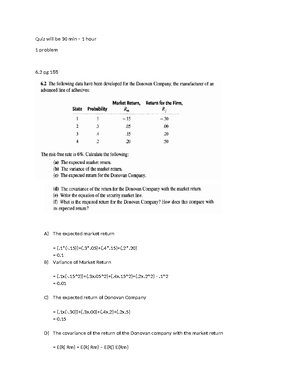 Chapter 3 - Decision Making Under Uncertainty - Chapter 3 – Decision ...