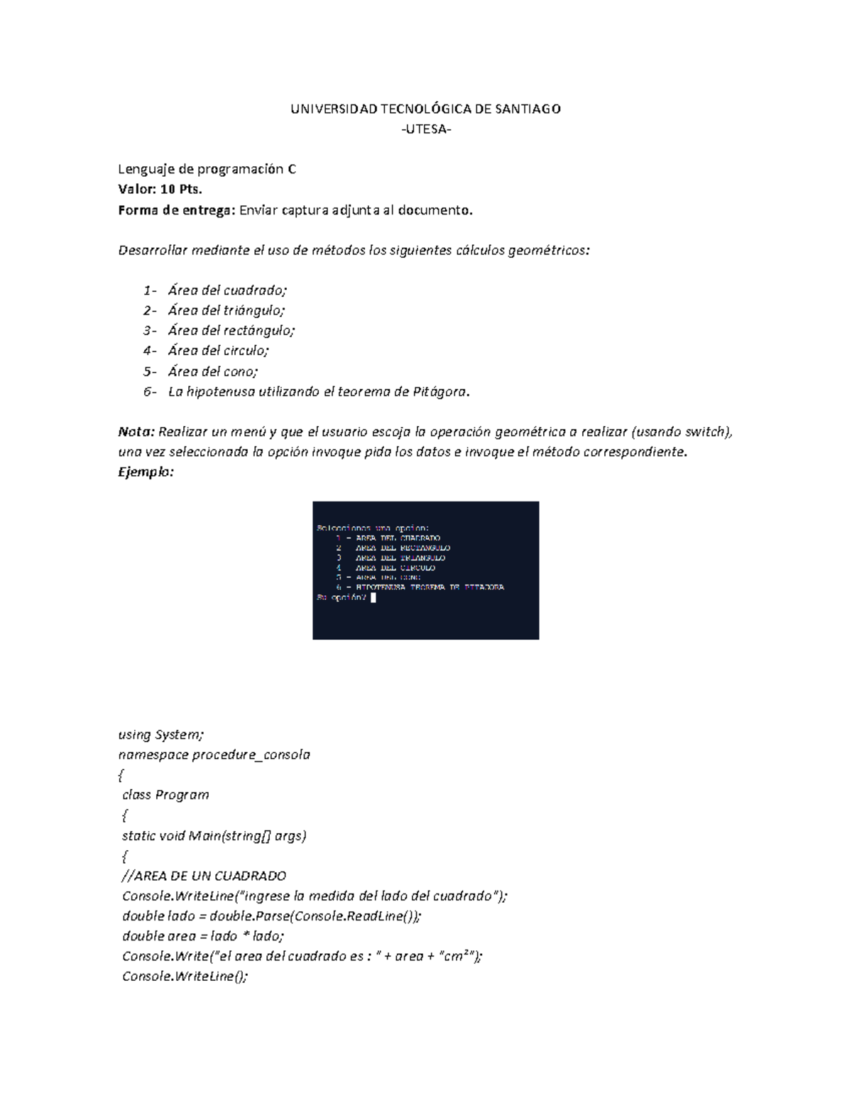 TEMA-6 Procedure Y Funciones - UNIVERSIDAD TECNOL”GICA DE SANTIAGO ...