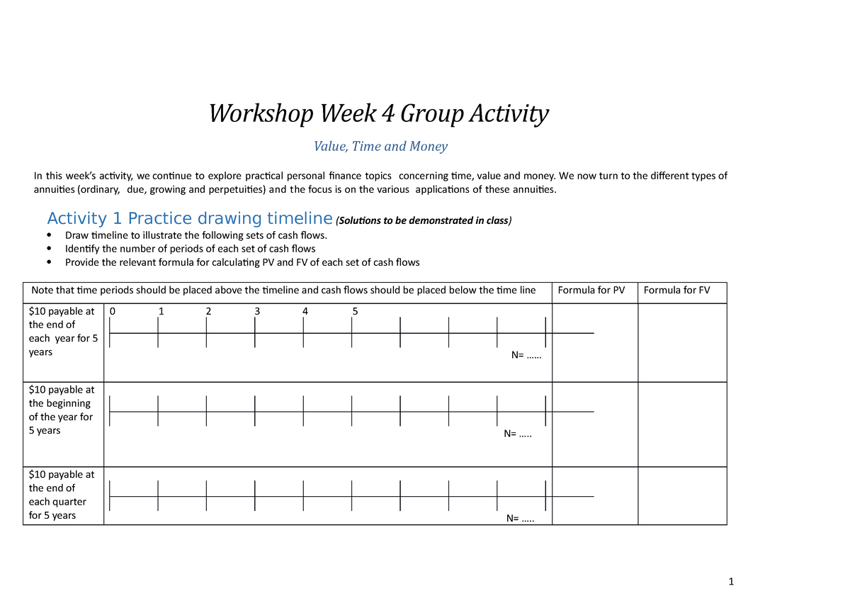 week 4 workshop assignment