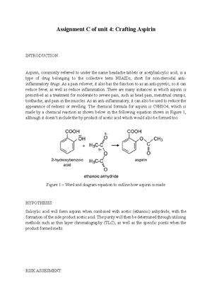 Unit 2 tritation - Unit 2 Btec applied science Titration assignment ...