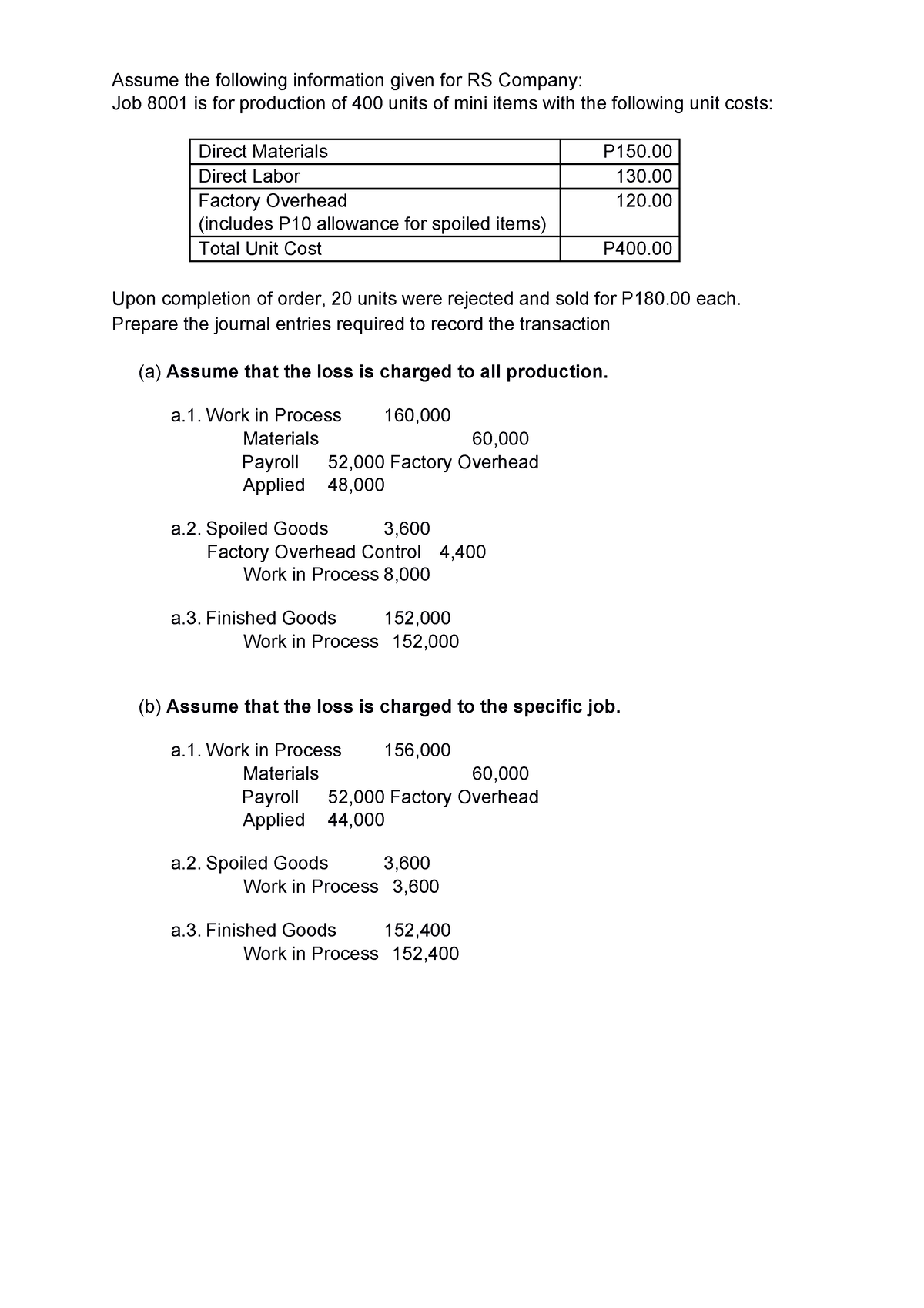 cost-accounting-journal-entries-assume-the-following-information