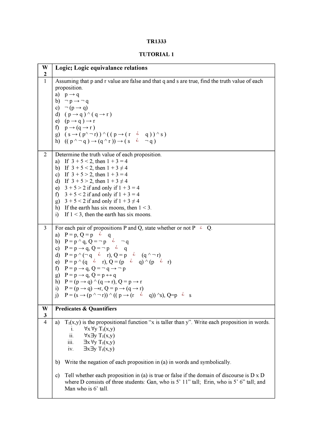 T117 Discrete Mathematics Tttr1333 Ukm Studocu