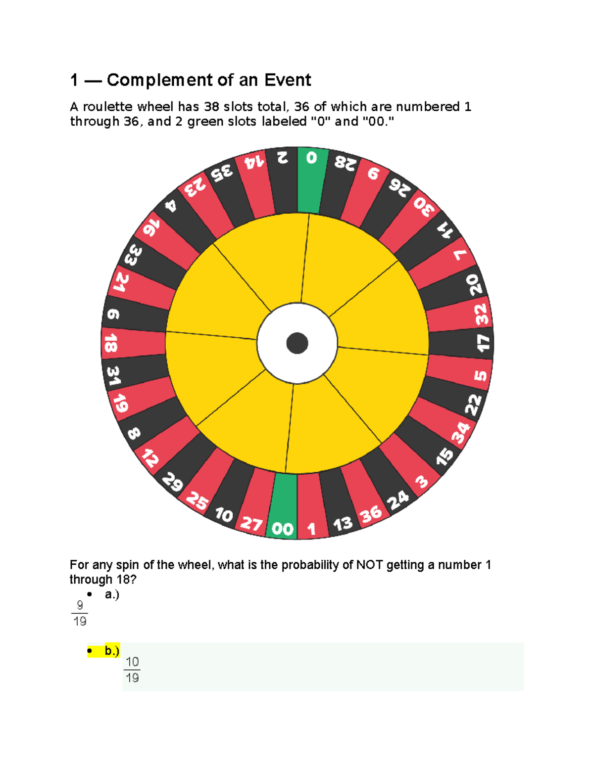 unit-3-single-combined-probability-rules-1-complement-of-an-event-a-roulette-wheel-has-38